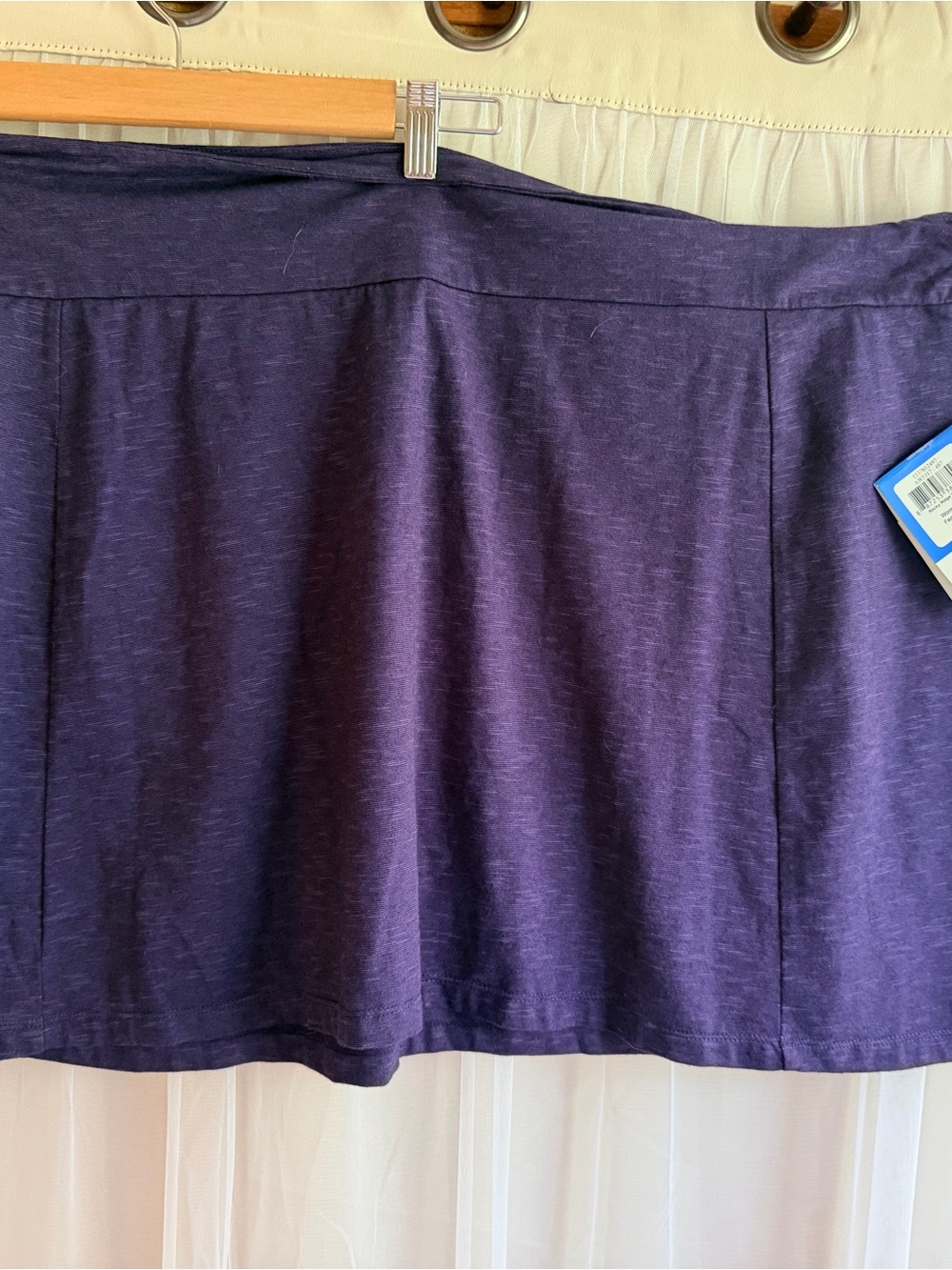 Columbia Deep Blue A-Line Skirt NWT